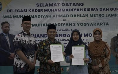 SMA Muga Yogyakarta Adakan Pertukaran Pelajar ke SMA MUAD Metro Lampung